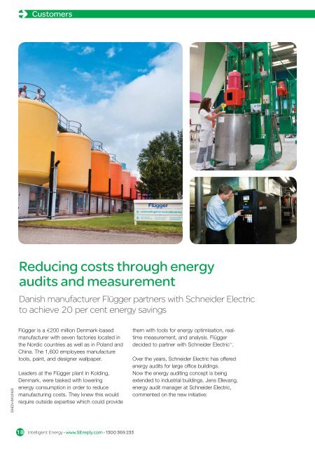 Download a copy of Intelligent Energy - Schneider Electric