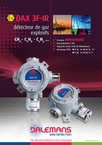 DAX 3F-IR - Dalemans Gas Detection
