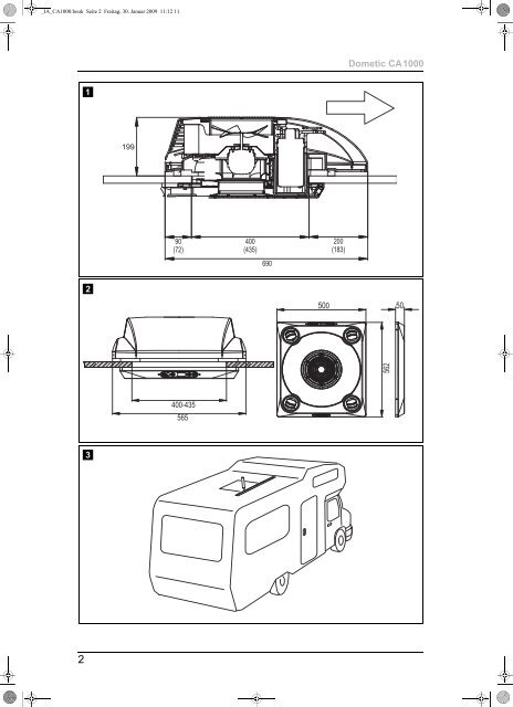 Instrucciones de montaje - Dometic