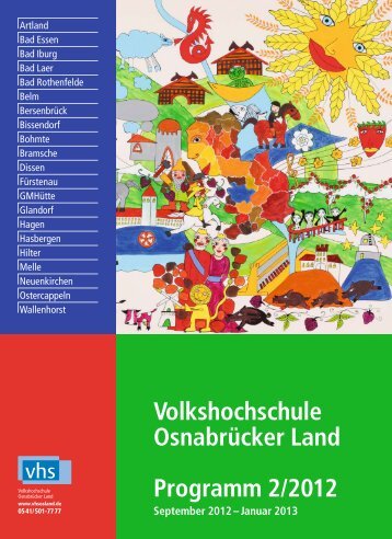 Volkshochschule Osnabrücker Land Programm 2/2012 September ...