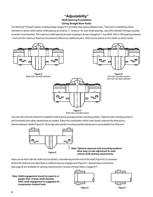 Couplings OmegaÃ‚Â® Elastomer Couplings