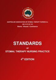 Standards of Stomal Therapy Nursing Practice 4th Edition (2013)