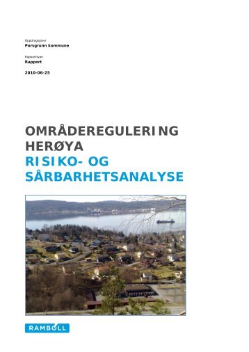 Temanotat ROS-analyse for HerÃ¸ya - Porsgrunn Kommune