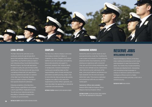 WHaT IT TaKES TO bEcOmE a naval OffIcEr In fIvE EaSy STEPS.
