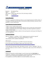 PAD 503 Analytical Tools Syllabus-Wang_Fall2011 - eDocs