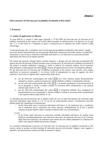 Allegato - Delibera di Giunta n. 687 - Bollettino Ufficiale della ...