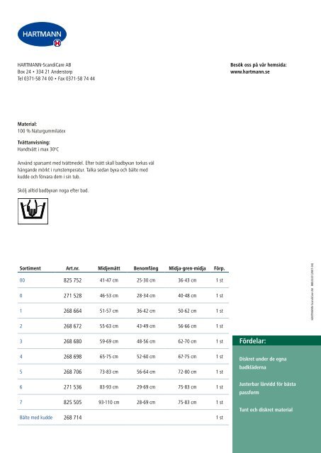 Ladda ner - Hartmann-ScandiCare AB