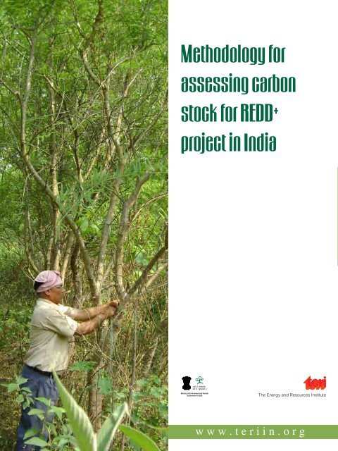 Methodology for assessing carbon stock for REDD+ project in India