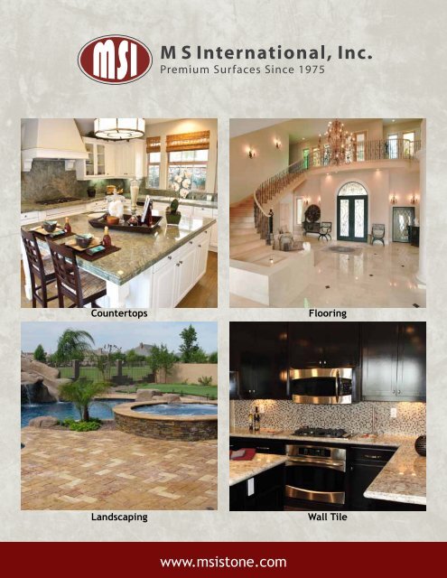 2013 General Brochure - Natural Stone