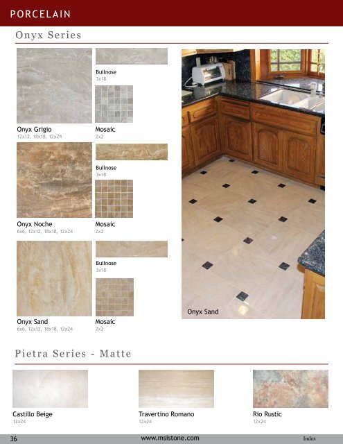 2013 General Brochure - Natural Stone