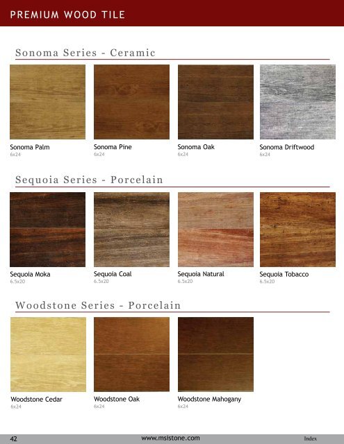 2013 General Brochure - Natural Stone