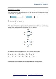 actividad 6 â fracciones equivalentes - Salta al Mundo Educativo