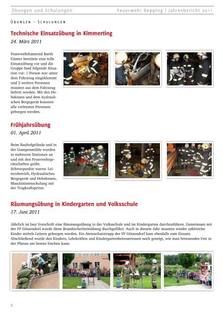 Jahresbericht 2011 [1,9 MB] - Freiwillige Feuerwehr Oepping