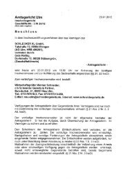 Vorläufige Insolvenz SCHLECKER XL GmbH (PDF) - Schneider ...