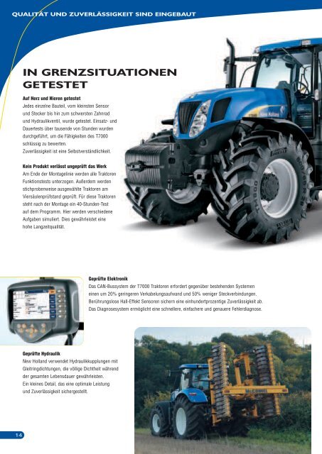 NEW HOLLAND T7000