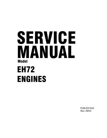 EH72 ENGINES