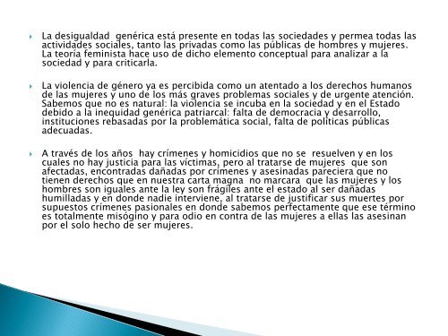 derechos humanos de las mujeres y el acceso a la justicia