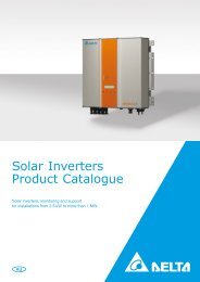 Delta SOLIVIA Catalogue - Solar360