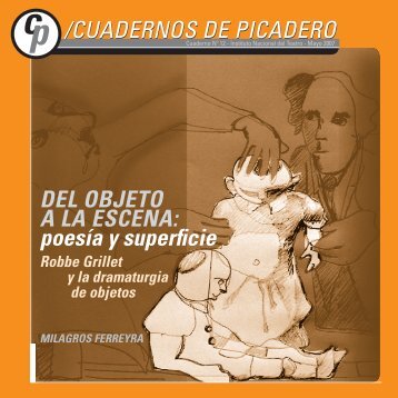 /CUADERNOS DE PICADERO DEL OBJETO A LA ESCENA: poesía ...