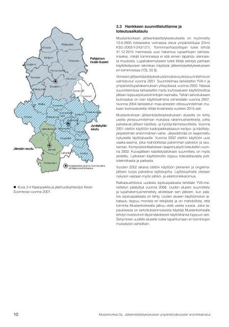 JÃ¤tteenkÃ¤sittelykeskuksen ympÃ¤ristÃ¶vaikutusten arviointiselostus