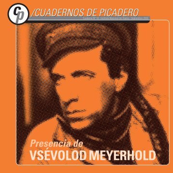 VSÉVOLOD MEYERHOLD - Instituto Nacional del Teatro