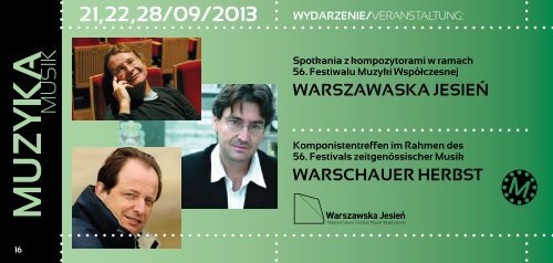 program Wrzesień - Październik 2013 - Austriackie Forum Kultury