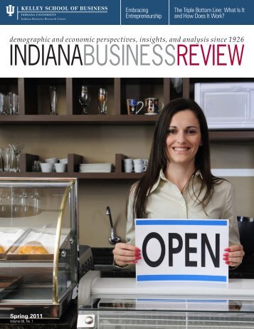 Download PDF entire issue - Indiana Business Research Center ...