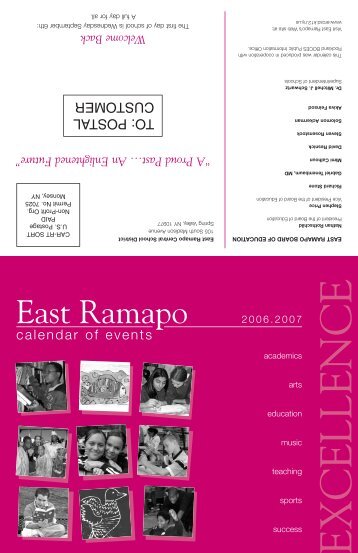East Ramapo Calendar '06-'07