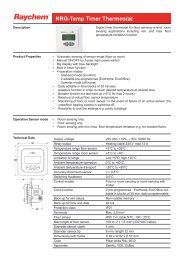 NRG-Temp Timer Thermostat