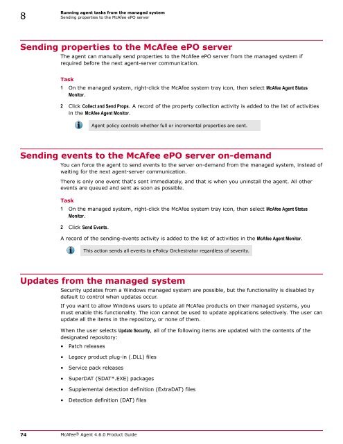 Epolicy Orchestrator User 4.6 Manual Epolicy Orchestrator User 4.6 Manual
