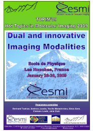 abstract book topim2 - European Society for Molecular Imaging (ESMI)