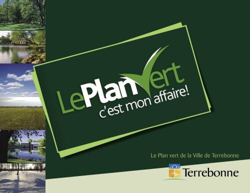 Plan vert - Ville de Terrebonne