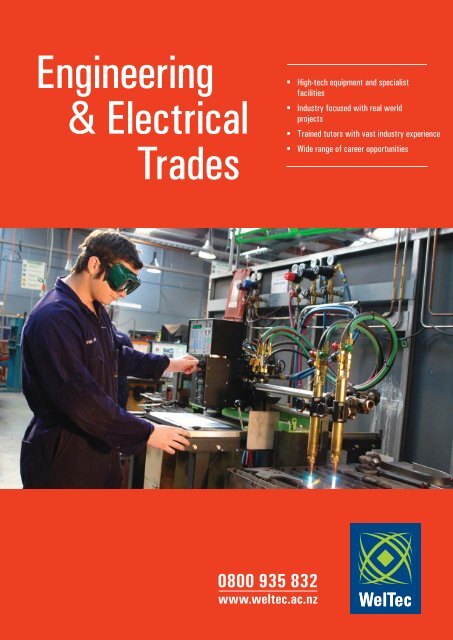 Engineering & Electrical Trades - Wellington Institute of Technology