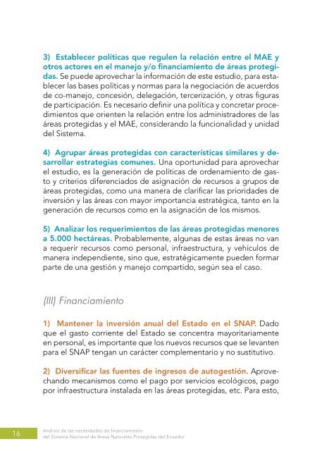 Análisis de las necesidades de financiamiento del Sistema Nacional ...