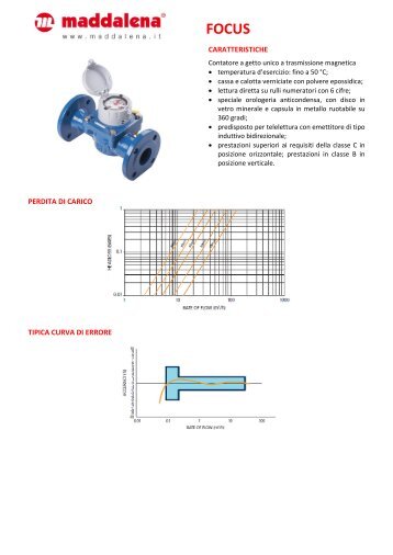 Scheda tecnica CD FOCUS - Maddalena