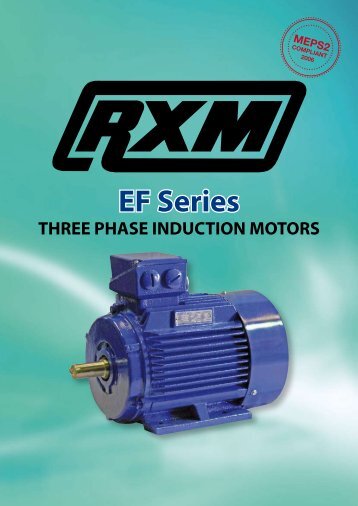 REMX EF Series Three Phase (Cast Iron) - Royce Cross Agencies