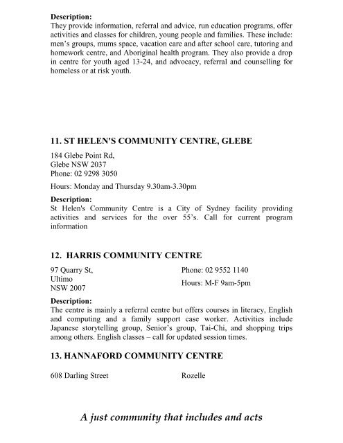 Community Centre & Neighbourhood Centre - Newtown ...