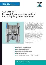Y.CT Vertical CT-based X-ray inspection system for ... - Instmed.com.br