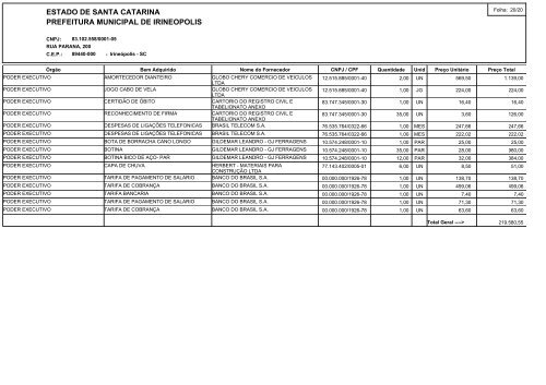 Janeiro - Betha Sistemas