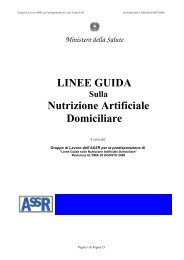 LINEE GUIDA Nutrizione Artificiale Domiciliare - Ordine dei Medici ...