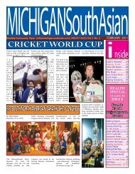 Feb 2011 - Michigan South Asian