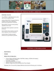 LIFEPAK 12 Defibrillator - World Medical Equipment