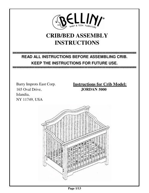 Bellini cradle clearance