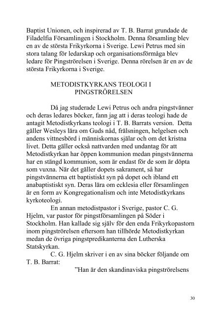 My library in PDF format/METODISTKYRKAN I ... - Kristoffersen