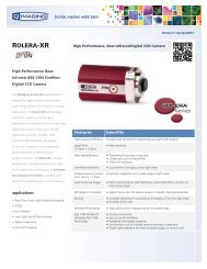 Rolera-XR Fast 1394 Datasheet - QImaging