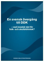 Ladda hem PDF-fil - Svensk BiblioteksfÃ¶rening
