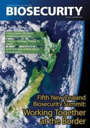 Issue 80 - Biosecurity New Zealand