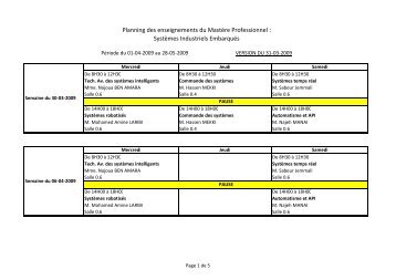 Planning SIE AVRIL MAIx