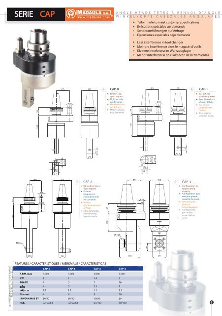 Cabezales angulares - 5S Supply Ltd