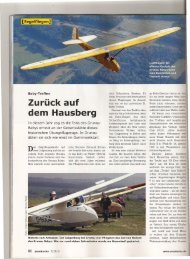 Zurück auf dem Hausberg - Vintage Glider Club